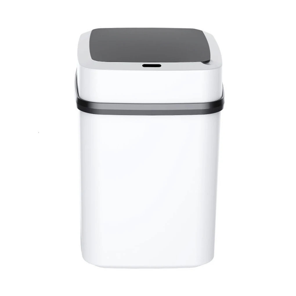 

Smart Trash Can Induction Intelligent Rubbish Bin Battery Operated Electronic Waste Garbage Living Room Dustbin 15L