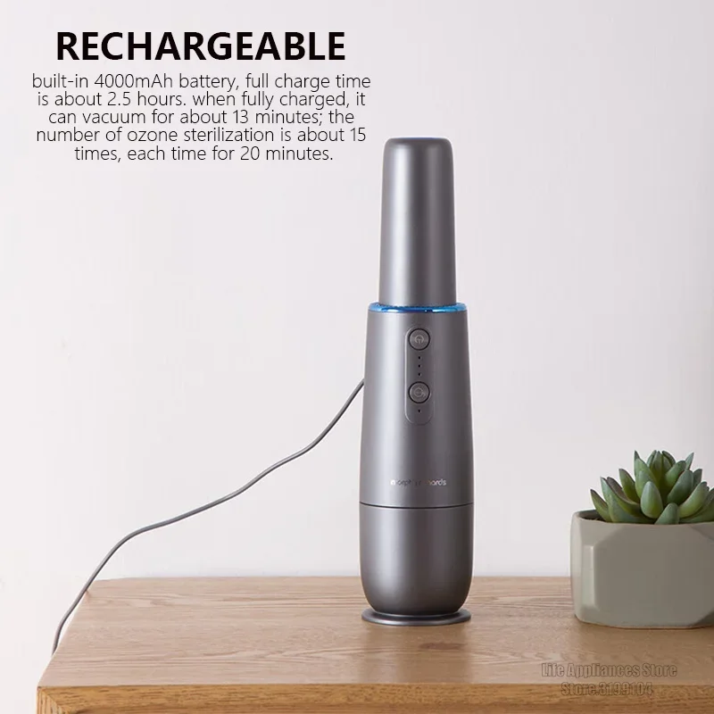 Пылесос Morphy Richards 4000 мАч беспроводной перезаряжаемый пылесос для автомобиля дома