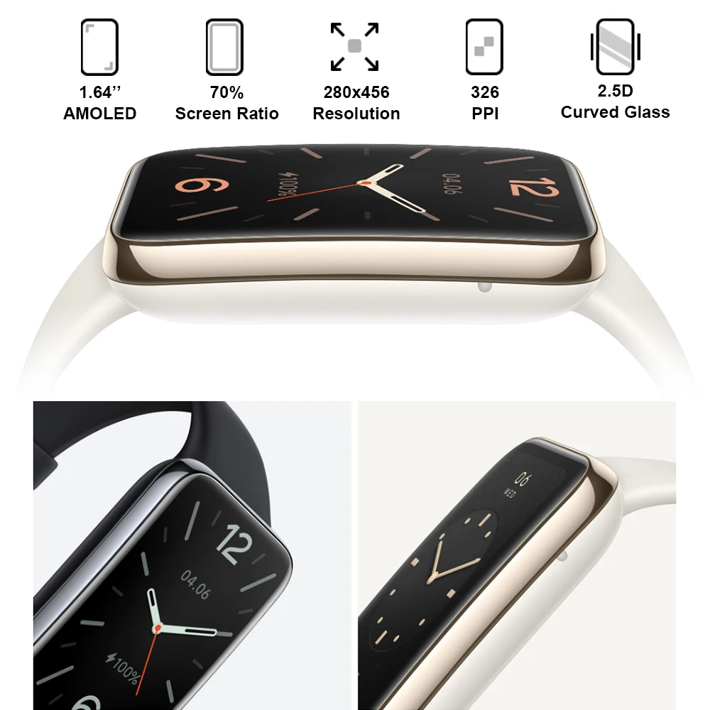 Оригинальный Смарт-браслет Xiaomi Mi Band 7 Pro с GPS экран 1 64 дюйма AMOLED фитнес-трекер Smart 7Pro