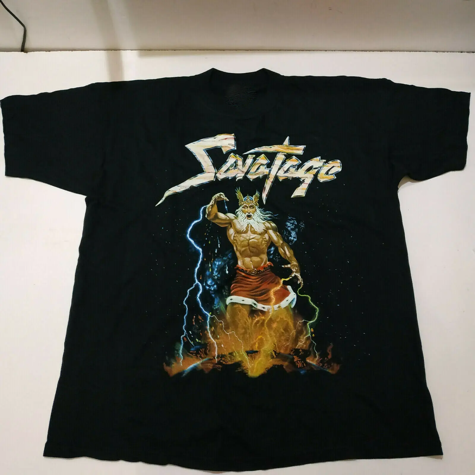 

Rare Vintage Savatage Band For Fans Cotton T-Shirt Tee Shirts