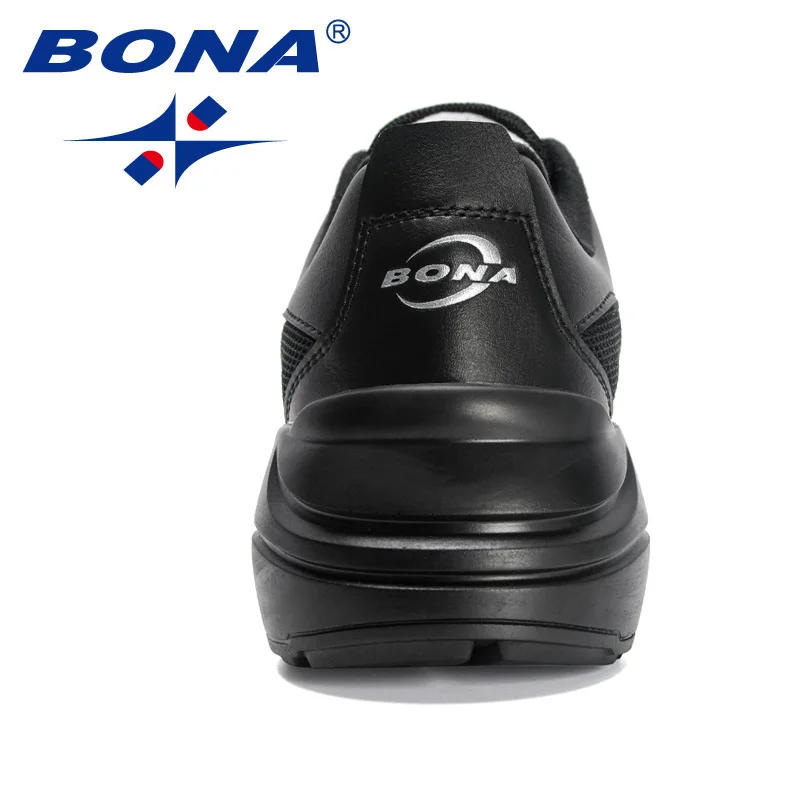 BONA 2023 New Designers Light Sneakers Casual Shoes Women Platform Shoes Fashion Vulcanized Shoes Ladies Comfy Zapatillas Mujer