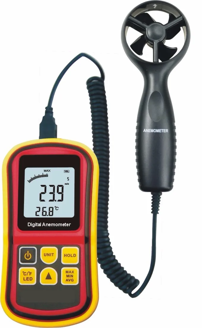 Цифровой анемометр автоматическое тестирование цифровой измеритель скорости