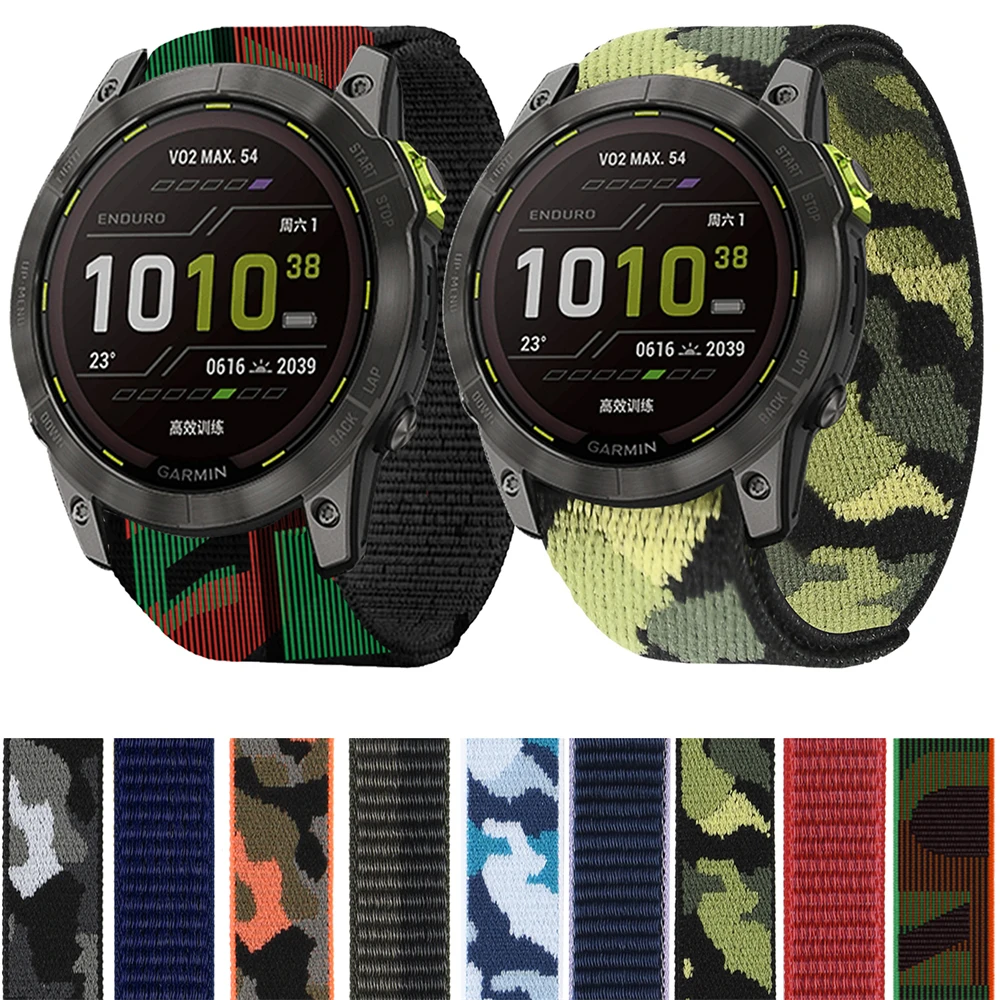 

Ремешок нейлоновый для наручных часов Garmin Forerunner 955 Solar 935 945 LTE 745