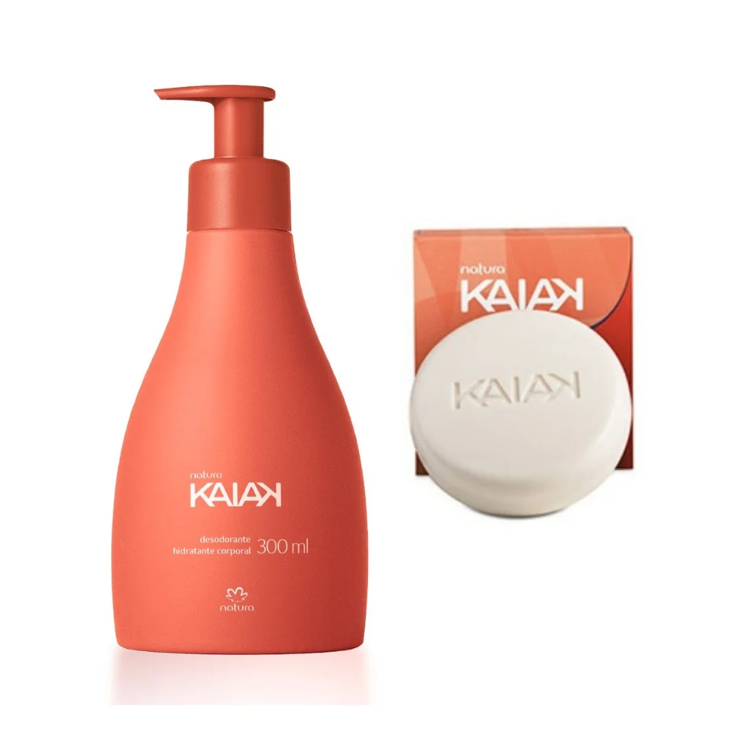 

Kaiak Kit Female Natura Moisturizing Cream and Soap