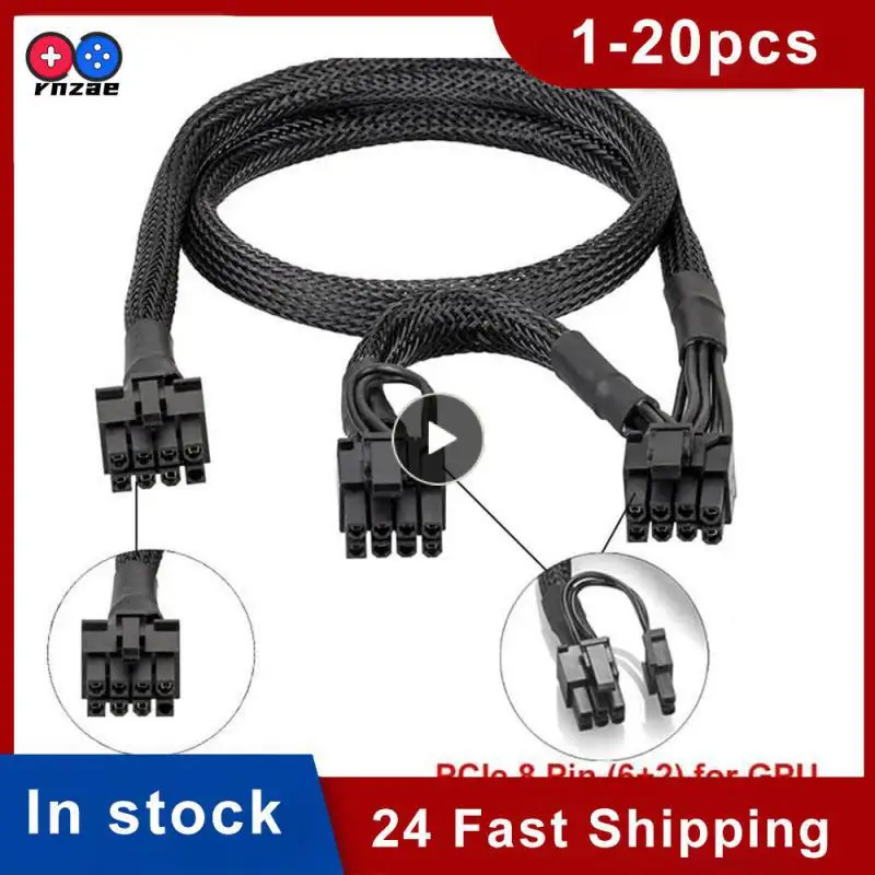 

Alloy 75cm 65cm Power Cord 0.05(kg) Power Cord 85cm Power Cable Electrical Accessories Black Atx 8pin Psu To Gpu Pcie 8p 65cm