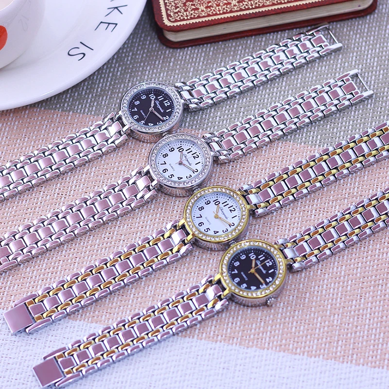 Часы наручные Chaoyada женские с браслетом из нержавеющей стали модные формальные