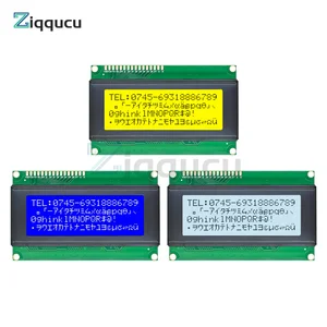 LCD2004 Module Blue/Yellow/White Character Yellow/Black Character Backlight for Arduino R3 Mega2560 Raspberry Pi 5V