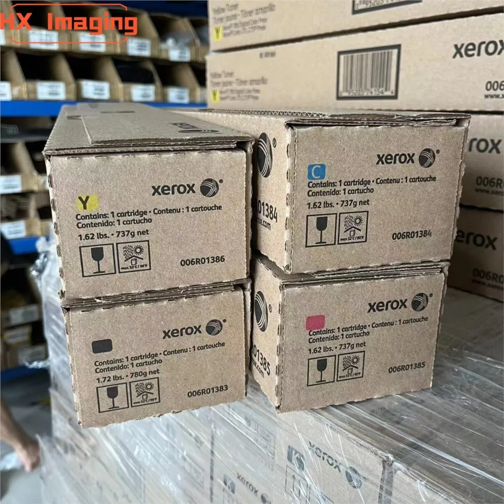 Оригинальный тонер-картридж черного цвета для Xerox 700 700i 770 J75 C75 006R01383 006R01384 006R01385