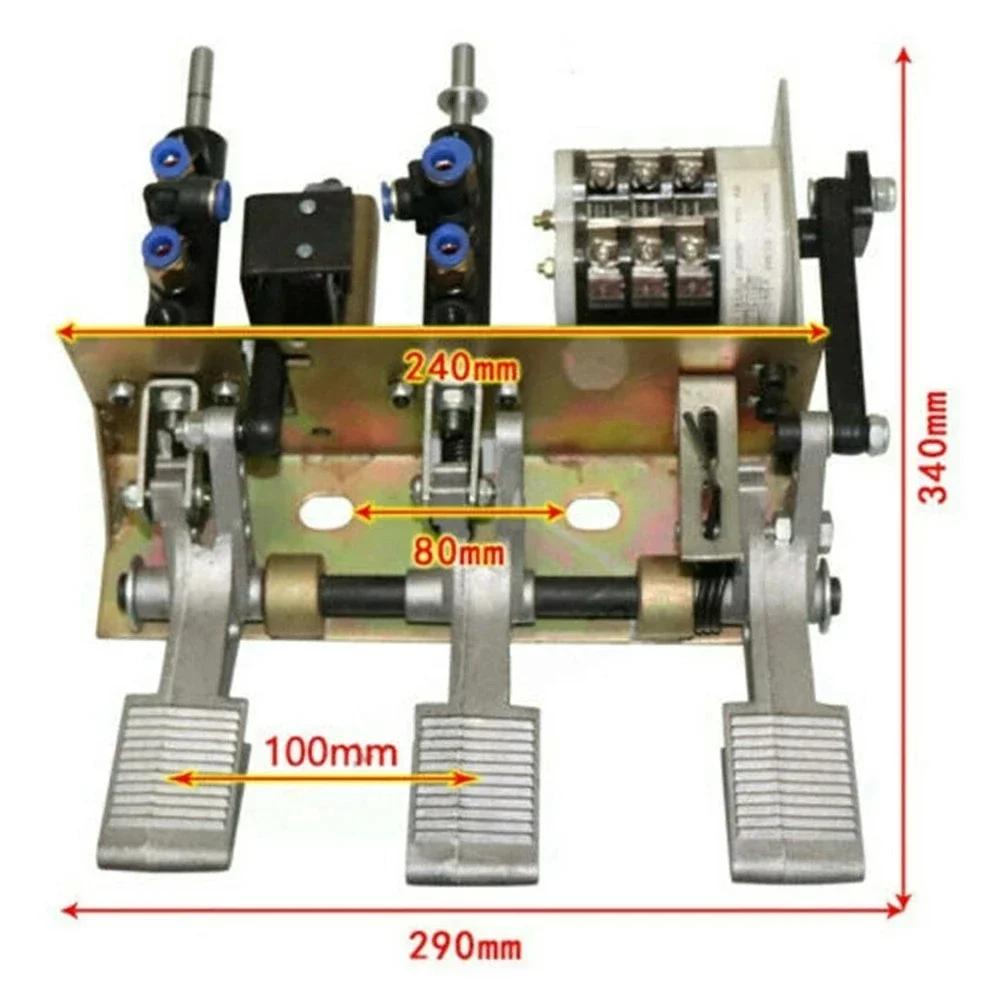 Шиномонтажный станок стальной каркас 3-педальный воздушный пневматический