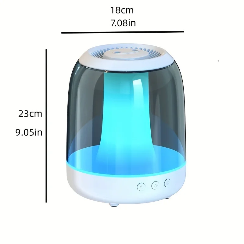 2-в-1 Multi- 101 44 унции увлажнитель воздуха диффузор эфирного масла для гостиной