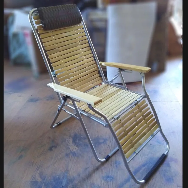 

Beach Fishing Lounge Chair Folding Portable Balcony Elegant Lounge Chair Mid Century Liegestuhl Living Room Furniture YQ50LC