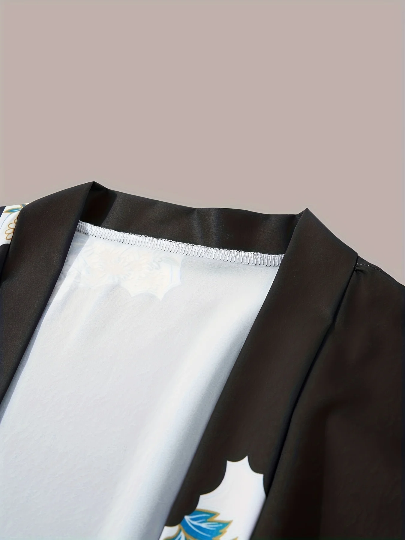 Кимоно Hamoto в японском китайском стиле ретро средней длины свободное тонкое