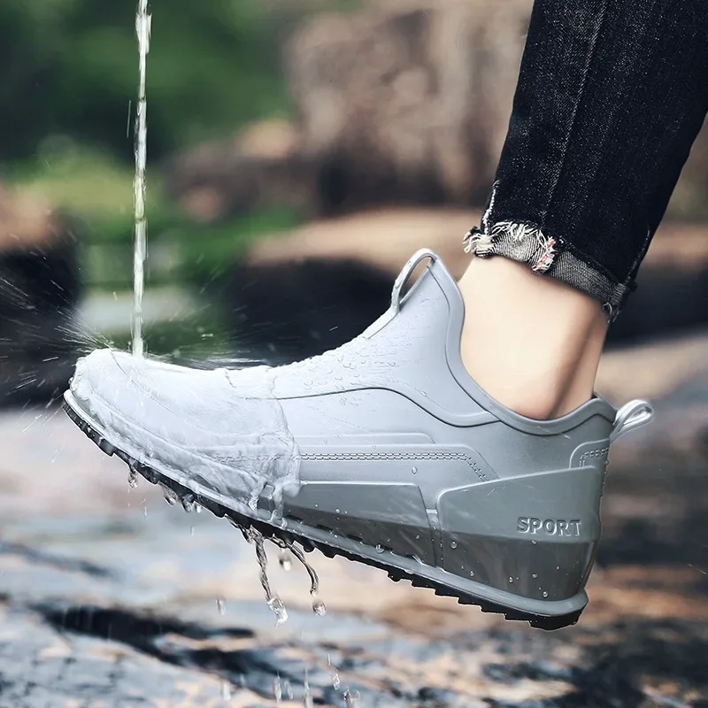 Мужская обувь для рыбалки новинка наружная Нескользящая женская походов прочные