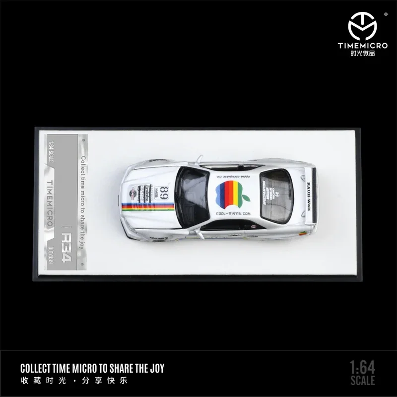 Модель автомобиля сплава картины камуфлирования ГТР 34 1:64 Мирко времени белая для