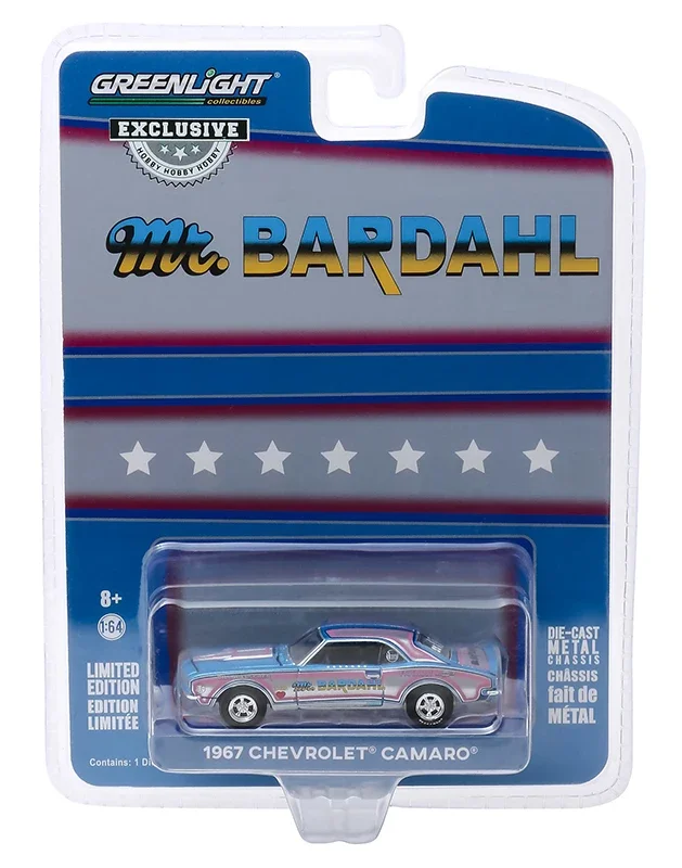Модель автомобиля моделька 1:64 1967 Chevrolet Camaro Мистер Билл хильшер