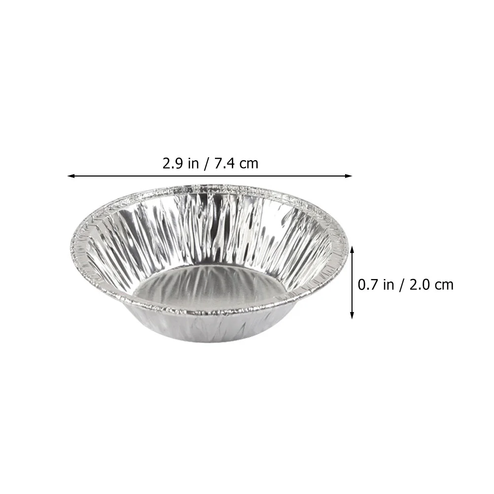 100 шт. форма для яичного пирога кексов формы выпечки мини-формы пирогов блюдо из