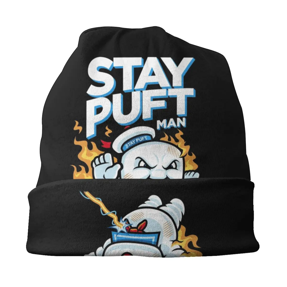 Мужская шапка Ghostbusters Stay-Puft Marshmallow женская модная вязаная для мужчин и женщин