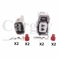 1 set 2p 90980 11875 car waterproof sealed electric wire socket 6189 0611 auto nozzle wire cable connector