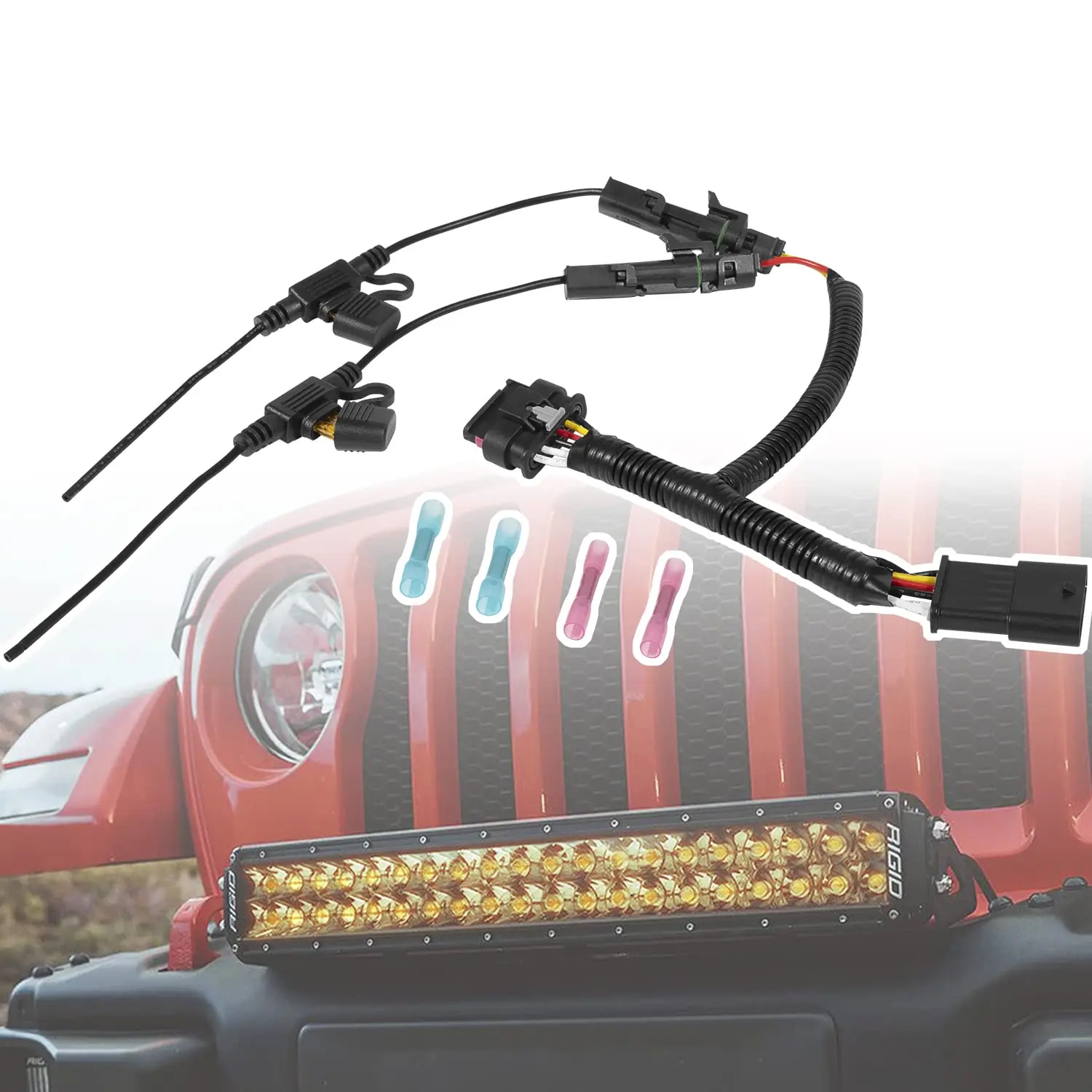 

Жгут проводов для Jeep Wrangler JL & Gladiator JT 2018-2023