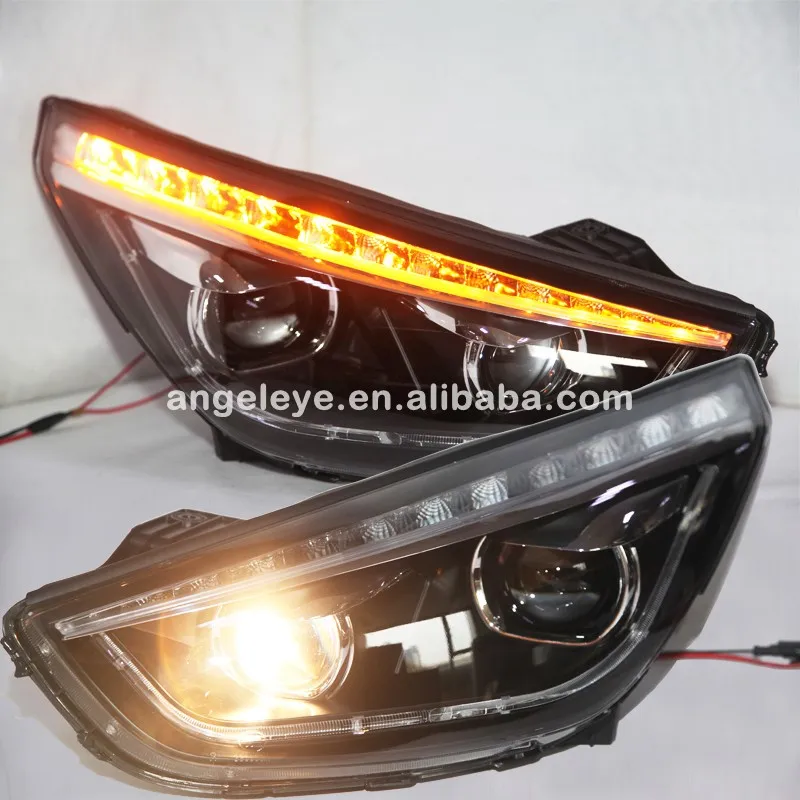 

Для Hyundai ix35 Tucson 2009-2012 годов фотолампы фары черного цвета
