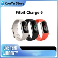 Фитнес-трекер Fitbit Charge 6 с приложениями Google, пульсометр на оборудование для упражнений, в комплект входит 6-месячное премиальное членство, GPS