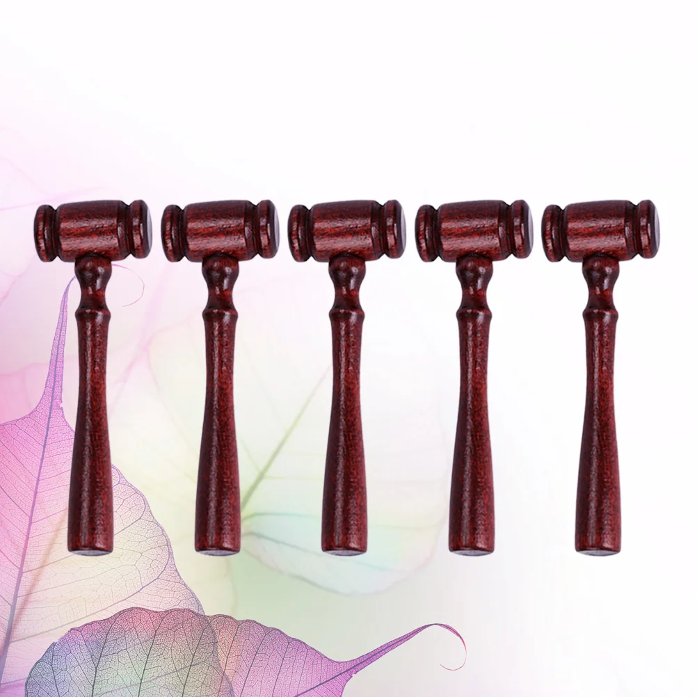 

Gavel Judge Toy Wooden Hammer Mini Kids Mallet Costume Prop Court Beat Block Auction Wood Set Toys Sound Courtroom Lawyer Judges