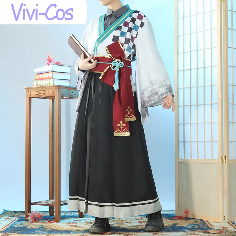 Фото Vivi-Cos аниме Vtuber Nijisanji Kaida Haru крутой великолепный Косплей Костюм Хэллоуин ролевая игра карнавал новый цвет №3