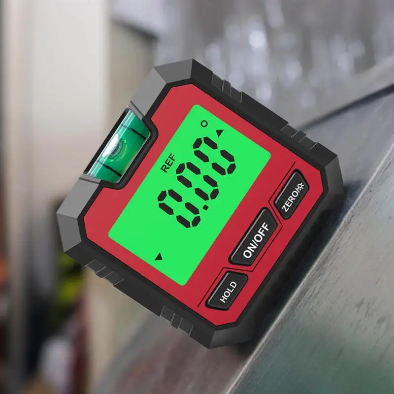 

Цифровой Инклинометр, точный угломер с ЖК дисплеем и магнитным основанием