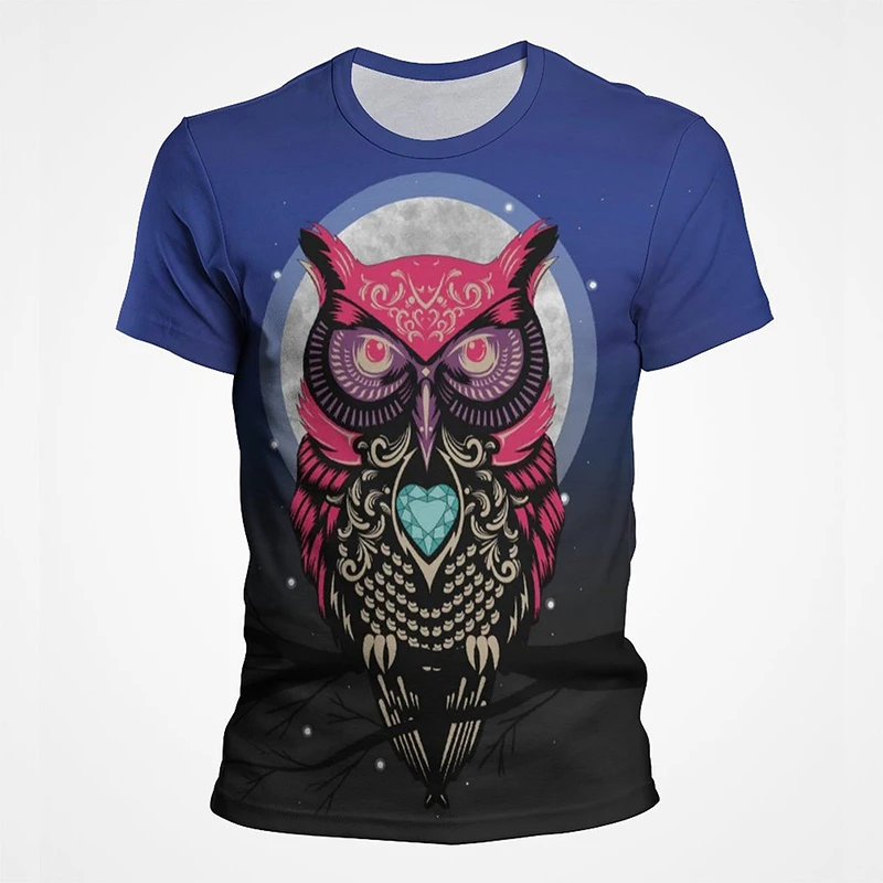 Футболка унисекс с коротким рукавом модная Повседневная рубашка 3D-принтом