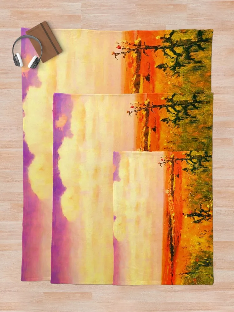 Steppe By Arkhyp Kuindzhi Vibante Edition Плед для волос Летние термофланелевые одеяла