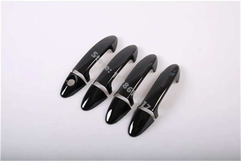 

ABS Chrome car Door Handle Bowl Trim Side Door Handle Cover Trims car accessories for Ford Fiesta 2009-2018 Car styling