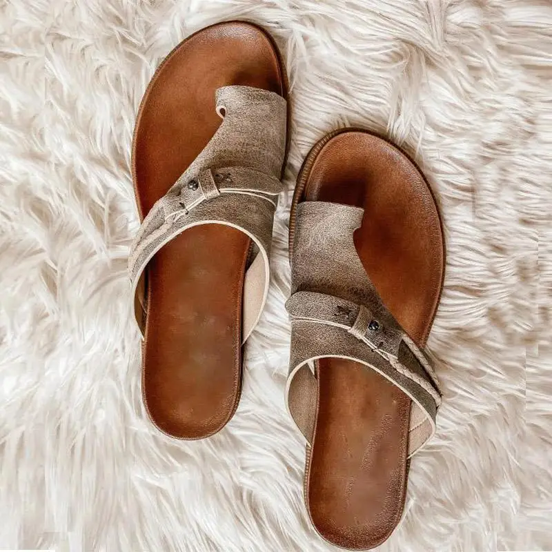 

Women Wedge Slippers Women Shoes Open Toe Sandals Fashion Platform Slippers Outdoor Solid Color Casual FlipFlops Summer New
