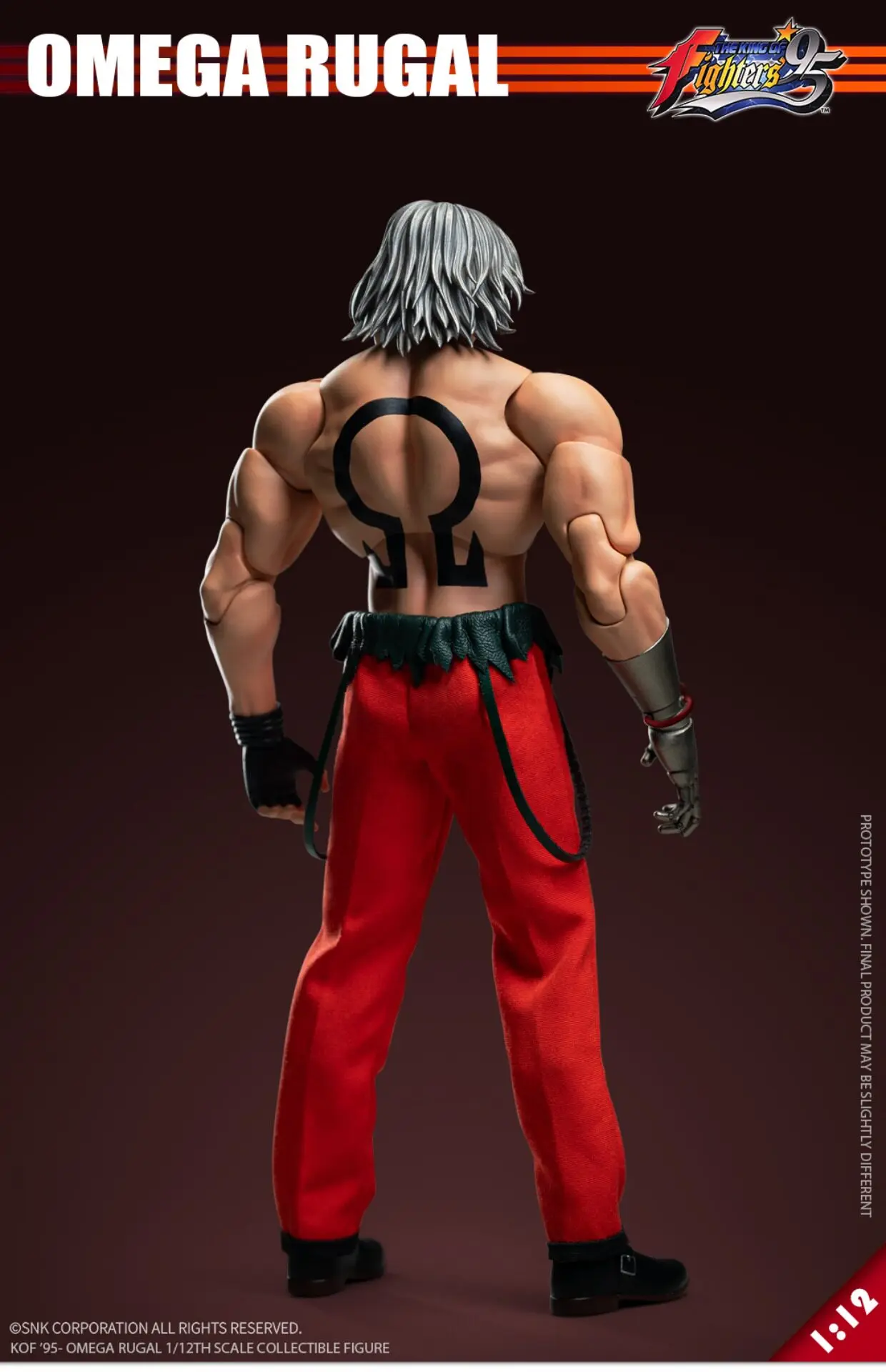Фото В наличии: Коллекционная фигурка TUNSHI STUDIO OMEGA RUGAL BERNSTEIN, модель 1/12 масштаба, The King of Fighters 95 KOF95 №3