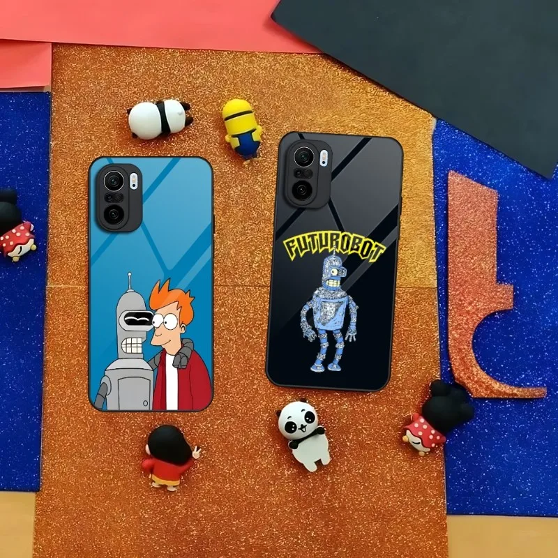 Чехол для телефона F-Futurama B-Bender Xiaomi 13 10 10T 11T 11i Redmi Note 11 8 9 11S Pro Poco M4 F3 X3 Задняя крышка