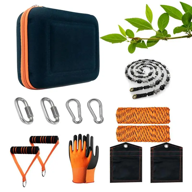 

Веревочная пила, ручная цепная пила с высокой конечностью, ручная пила с высоким радиусом действия дерева, ручная пила, острые зубья с обеих сторон, складной карманный Канат