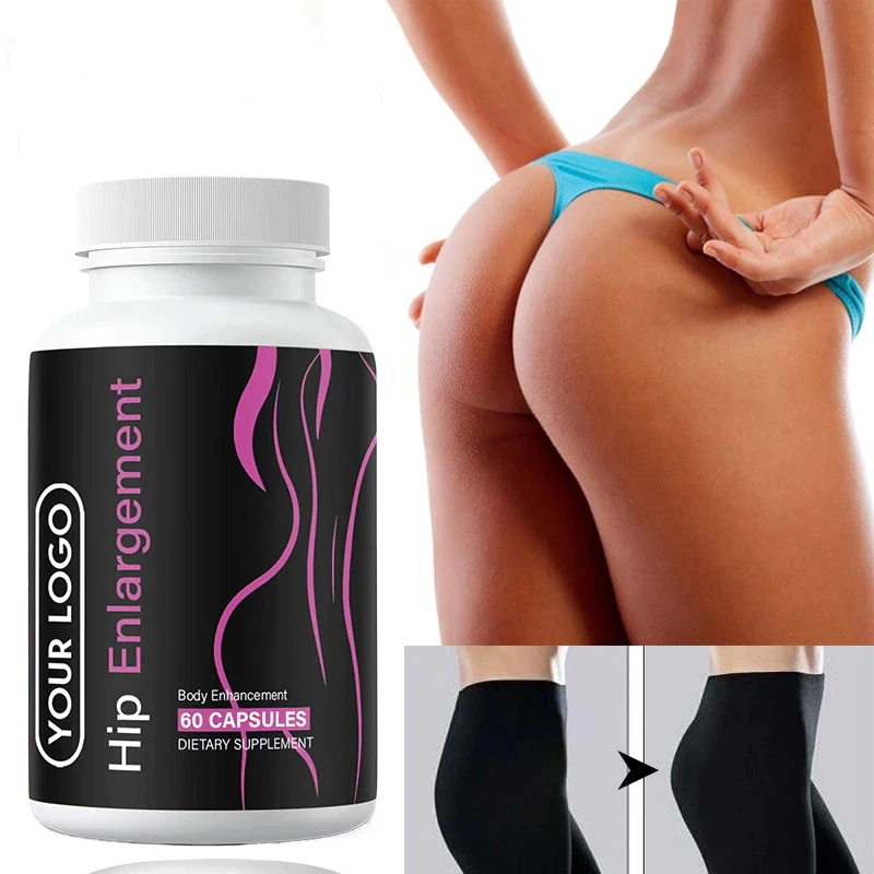 

1 bottle 60 capsules Big Butt Capsules Natural Increase Hips Make Ass Bigger compact Women's Care Supplement Health Food