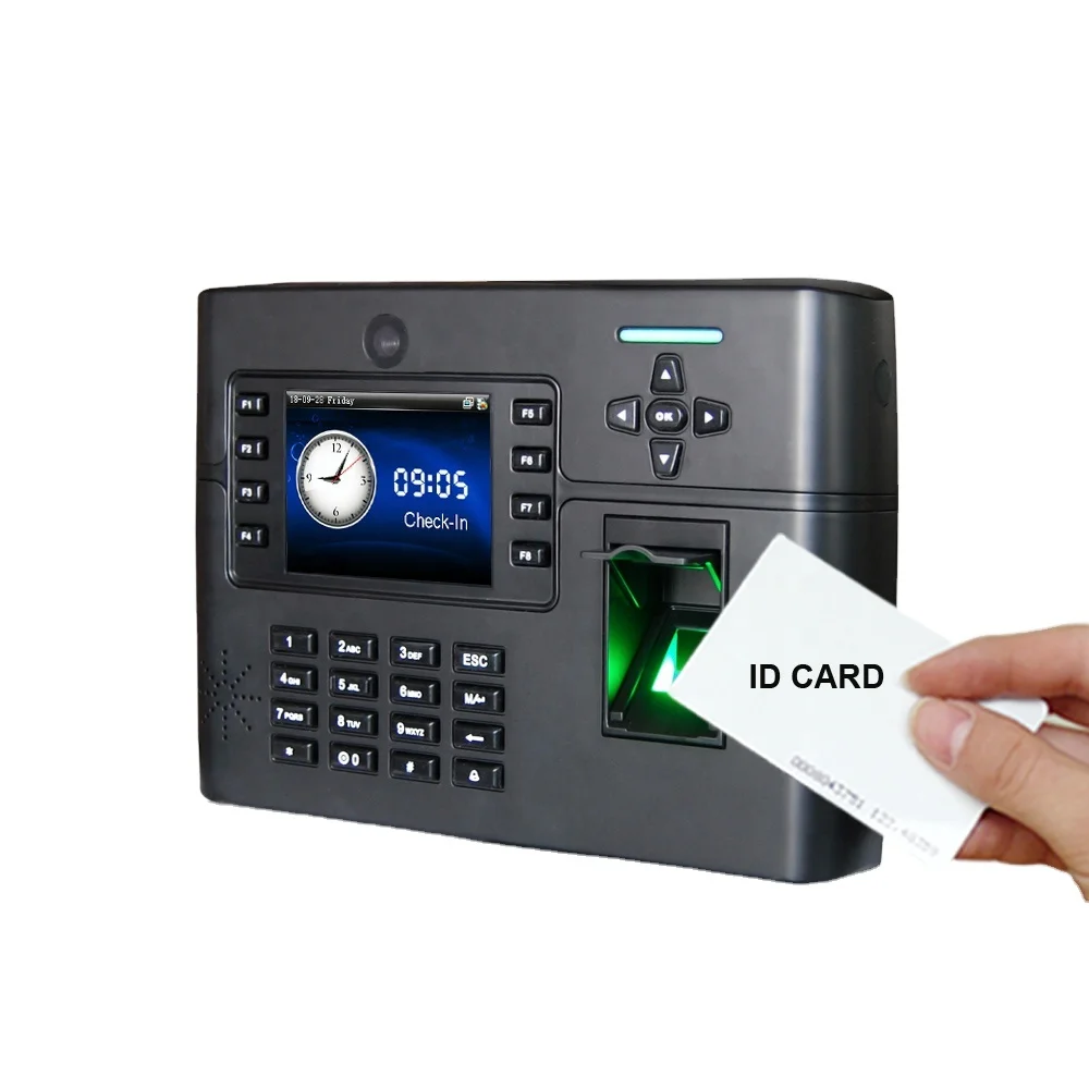 

Система контроля доступа с большим пальцем и RFID-кардридер, терминал времени и посещаемости с мультисигнализацией