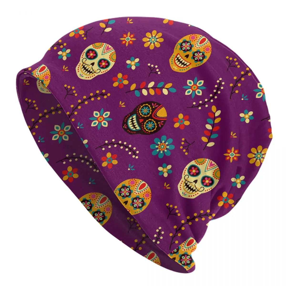 

Женская зимняя уличная шапка-бини в стиле хип-хоп