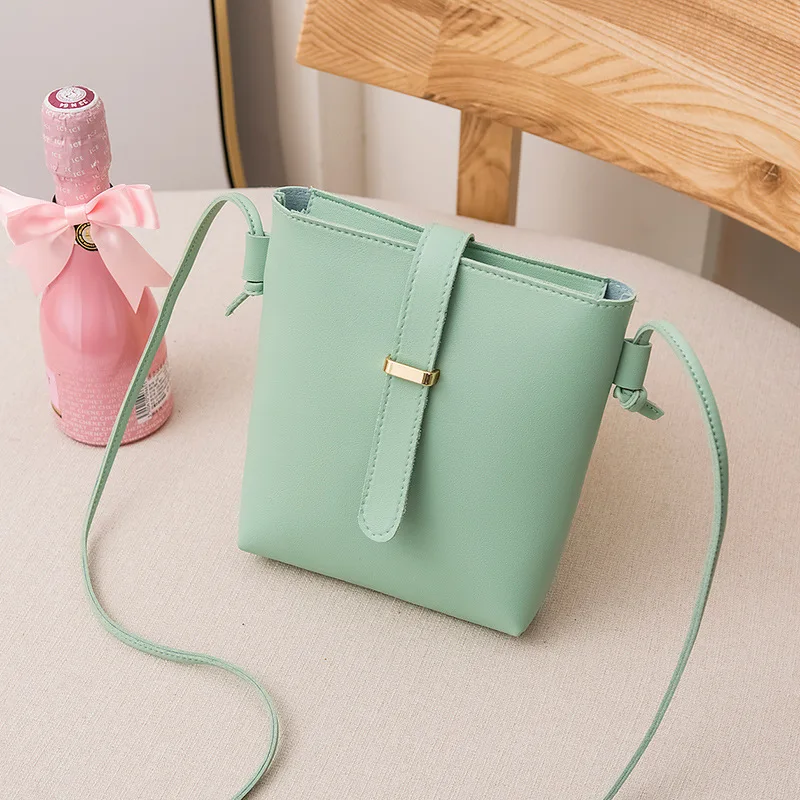 

Fashion PU Leather Women's Bag 2023 Trend New Handbags Niche Versatile Bucket Shoulder Bags Female Zipper Crossbody Bags
