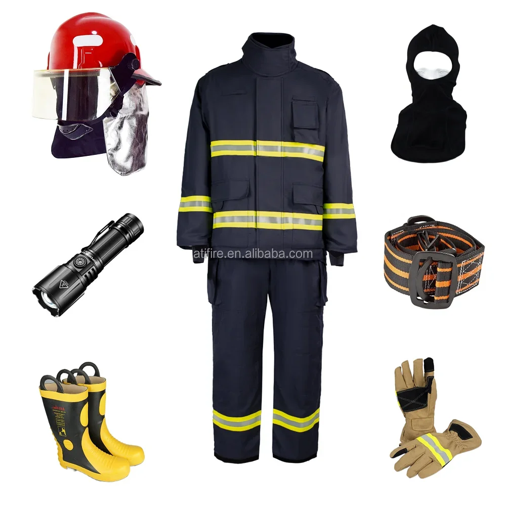 Арамидные пожарные костюмы Nomex униформа пожарного для пожарных EN469 4 слоя