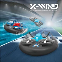 four way three in one sea land and air drone charging waterproof remote control quadcopter childrens toys rc drone