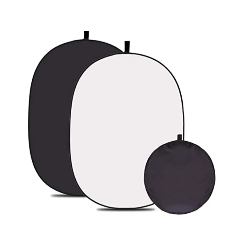 Фон для фотографий 2 в 1, 60x90 см, зеленый цвет, складной, двусторонний