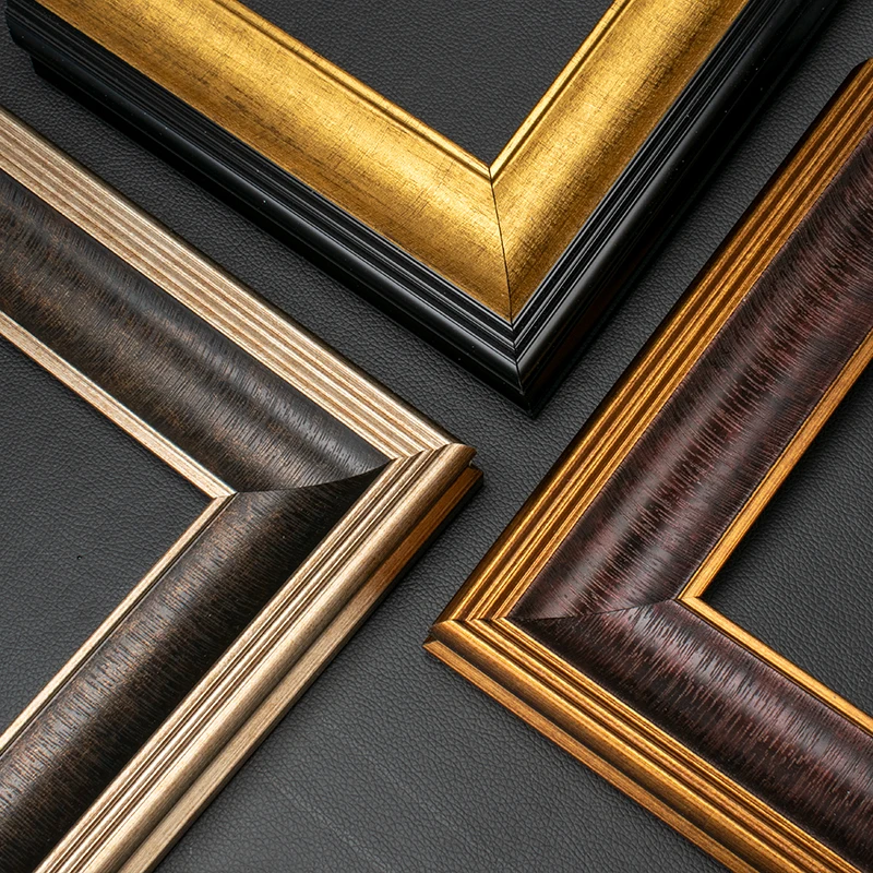 

European Retro Picture Frame Resin Oil Painting Digital Painting Mounting Large Outer Frame Home Decoration Wall Frame