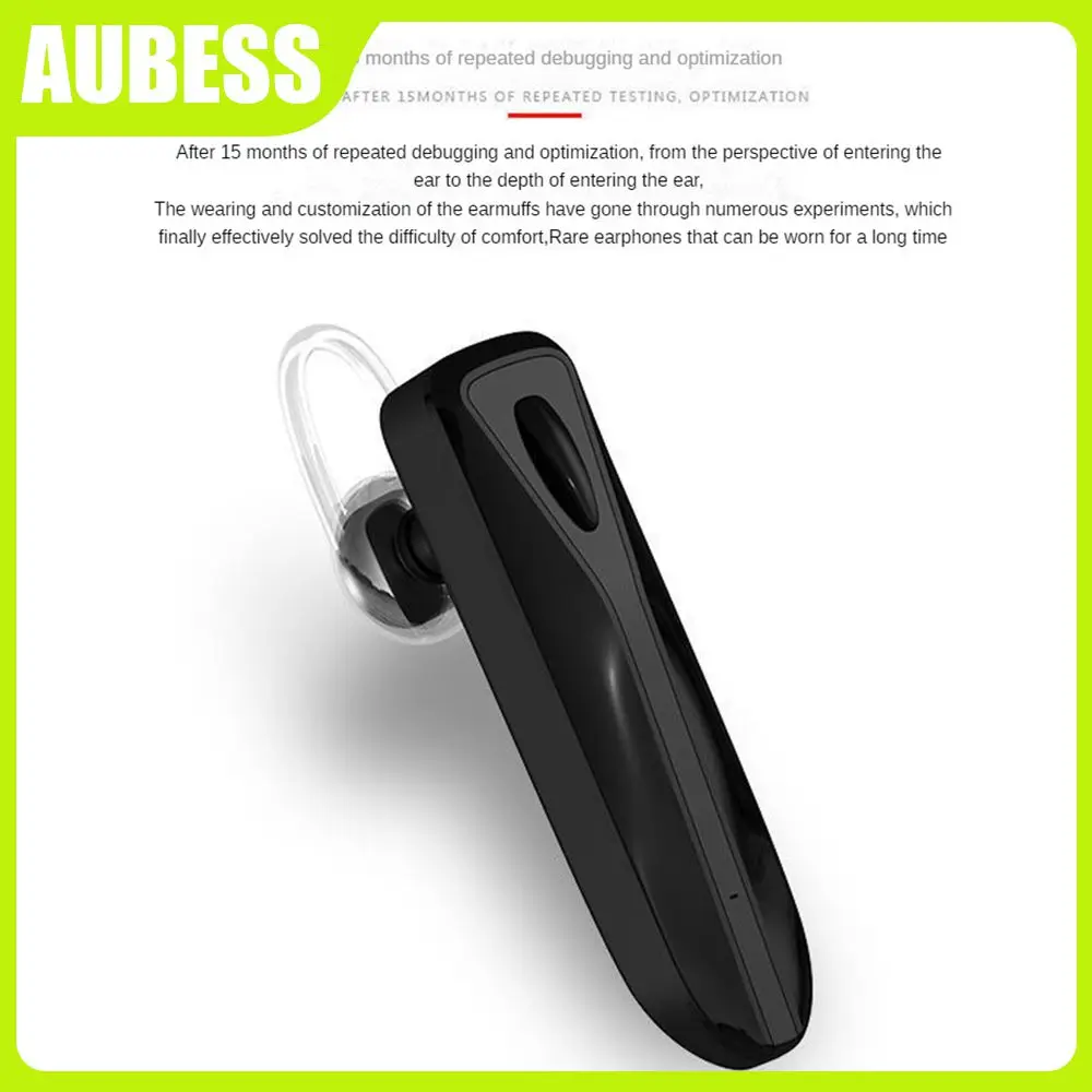 

Battery Capacity 250 Ma Headset Intelligent Noise Reduction Hd Voice Earphone Long Endurance Zero Lag Sports Headset