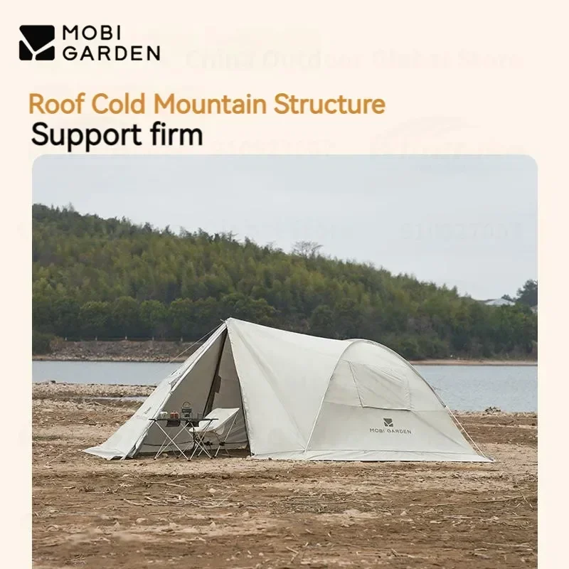 MOBI GARDEN/навесная портативная туристическая палатка с алюминиевым кронштейном