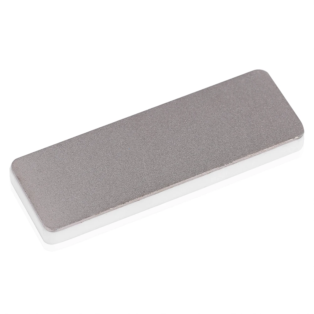 

Mini Double Sided Ceramic Whetstone Kitchen Knife Sharpener Tool Sharpening Stone