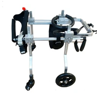 silla de ruedas para perro soporte auxiliar de cuatro ruedas para entrenamiento de rehabilitaci%c3%b3n de mascotas