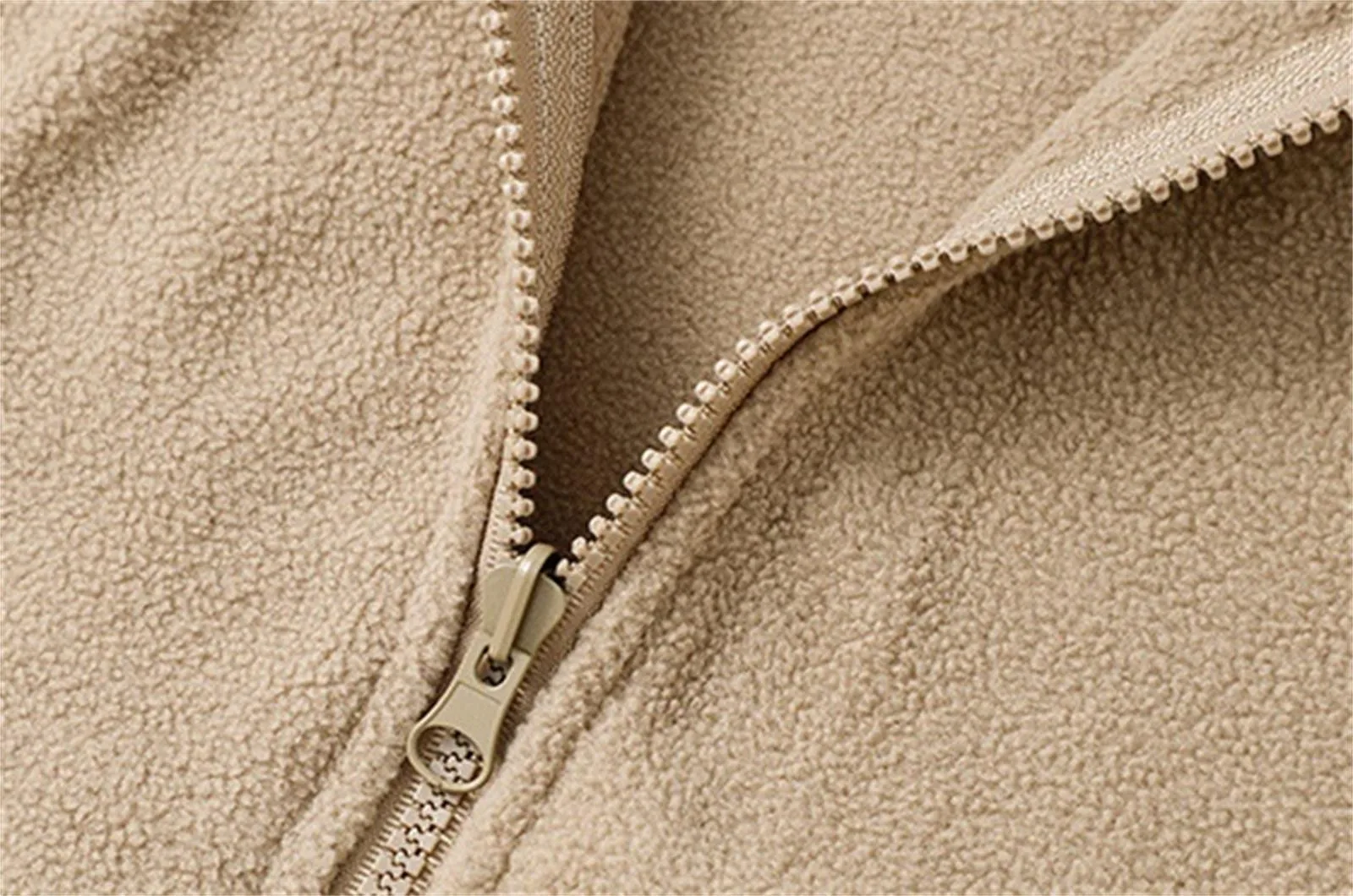 Мужская Флисовая куртка с воротником-стойкой удобная и универсальная свободная