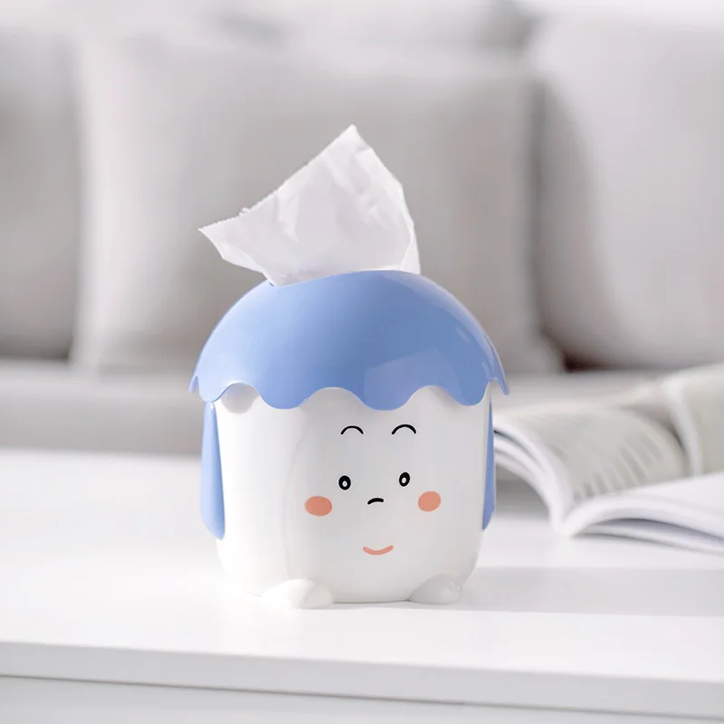 Бумажная коробка CHAHUA-Cute Style идеальная настольная для салфеток Легкая очистка