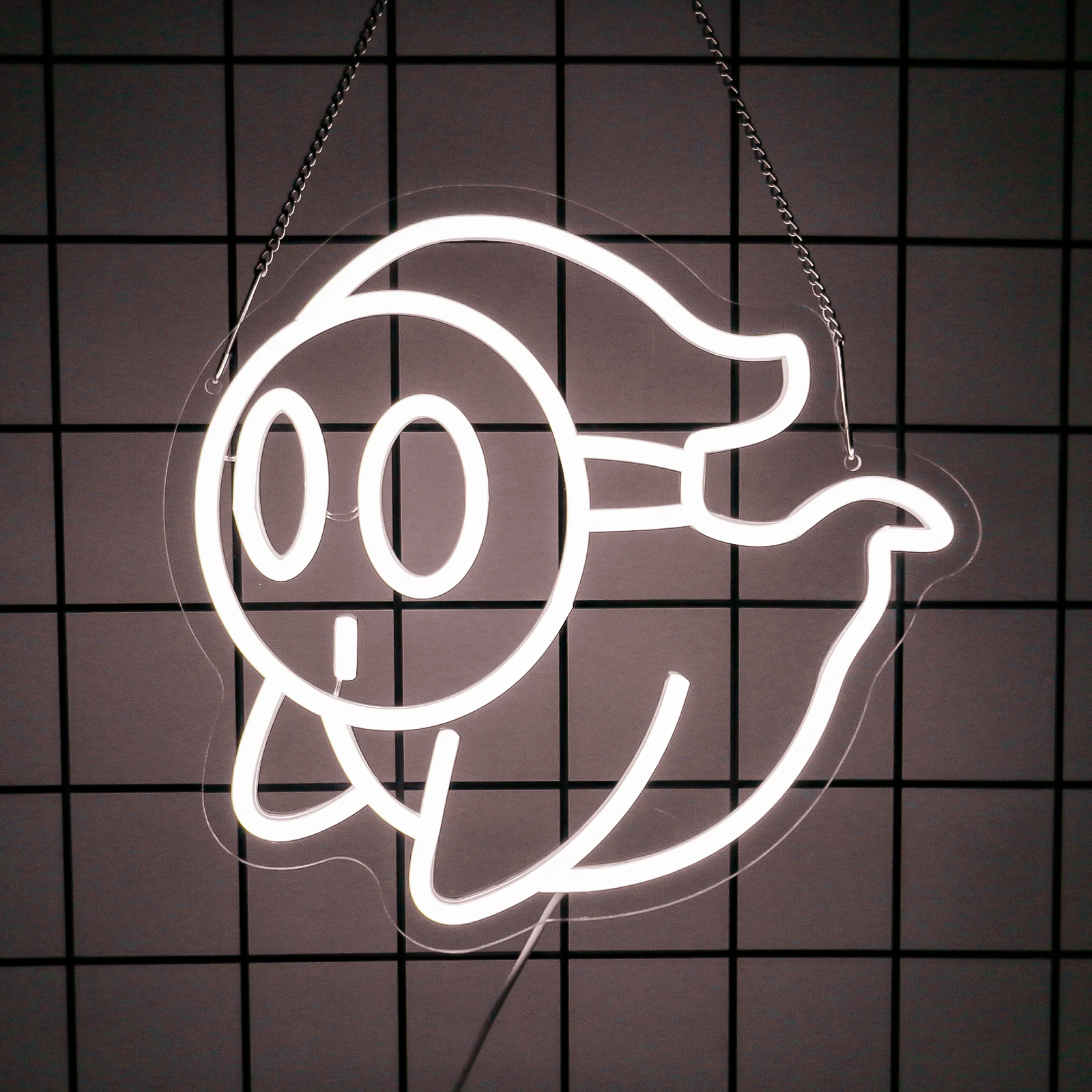 UponRay Аниме Неоновая Вывеска Настенный Декор Регулируемая Яркость Крытый И